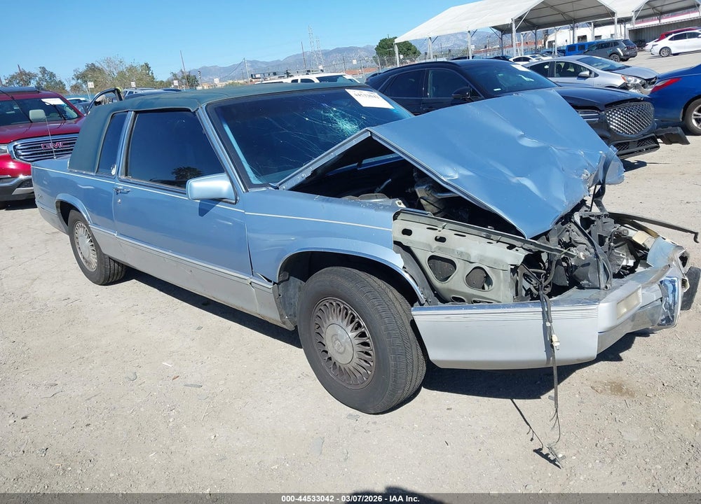 1989 CADILLAC DEVILLE VIN: 1G6CD1157K4288566