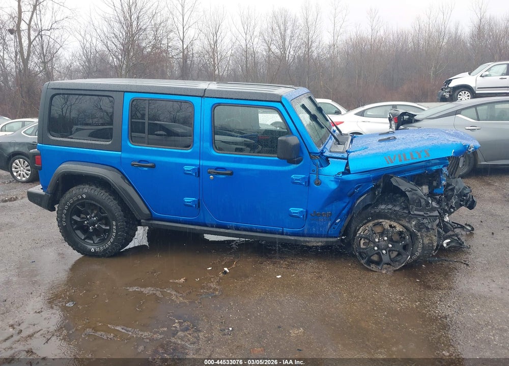 2021 JEEP WRANGLER UNLIMITED WILLYS 4X4 VIN: 1C4HJXDN8MW683714