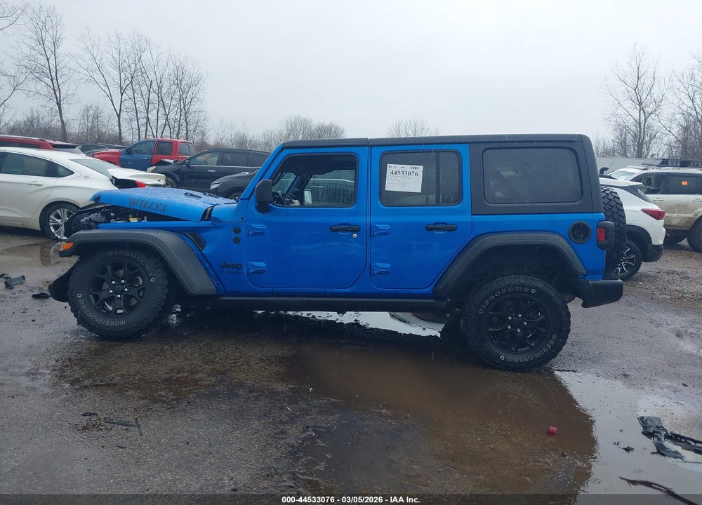 2021 JEEP WRANGLER UNLIMITED WILLYS 4X4 VIN: 1C4HJXDN8MW683714