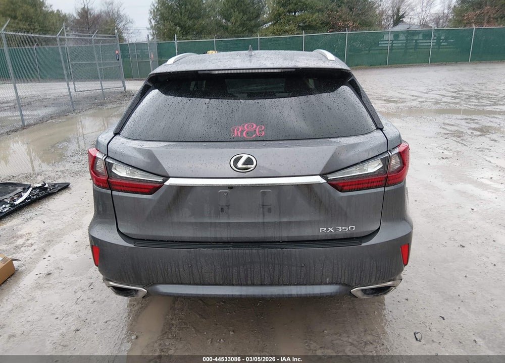 2017 LEXUS RX 350 VIN: 2T2BZMCA8HC076802