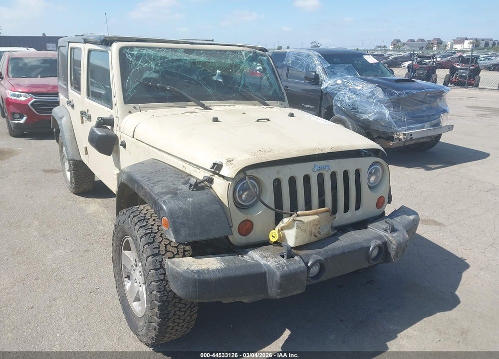 2011 JEEP WRANGLER UNLIMITED SPORT VIN: 1J4BA3H19BL531228