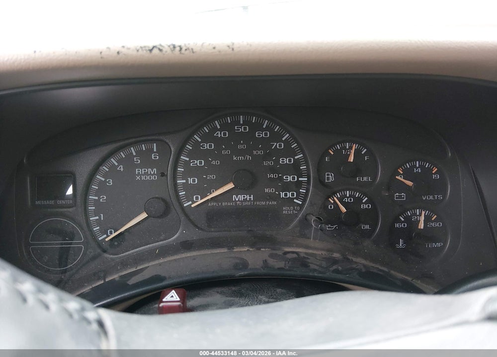 2002 CHEVROLET TAHOE LS VIN: 1GNEC13V62R327325