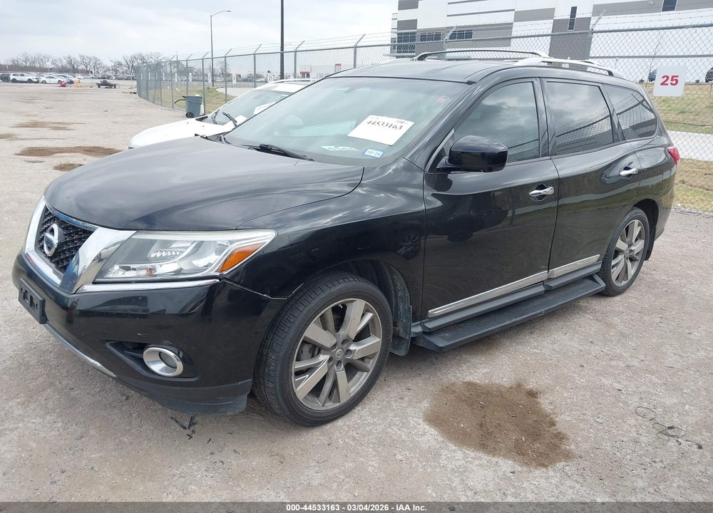 2014 NISSAN PATHFINDER PLATINUM VIN: 5N1AR2MM2EC621485