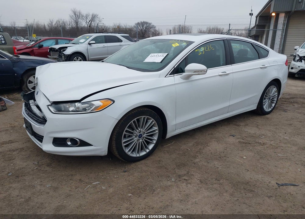 2014 FORD FUSION SE VIN: 3FA6P0H98ER178678