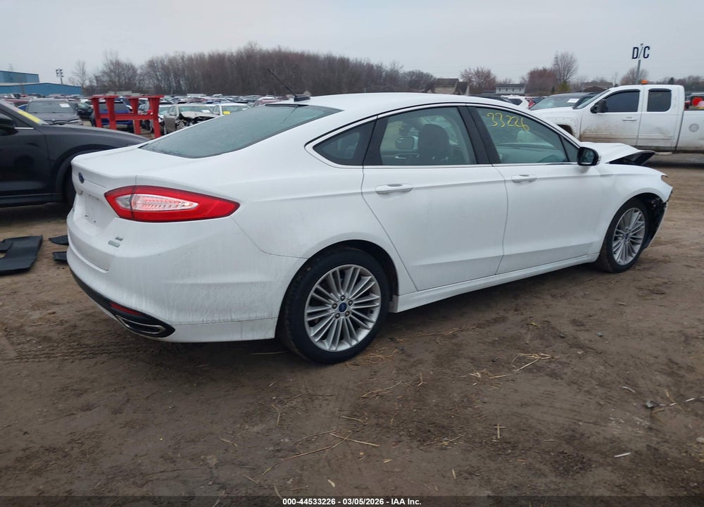 2014 FORD FUSION SE VIN: 3FA6P0H98ER178678