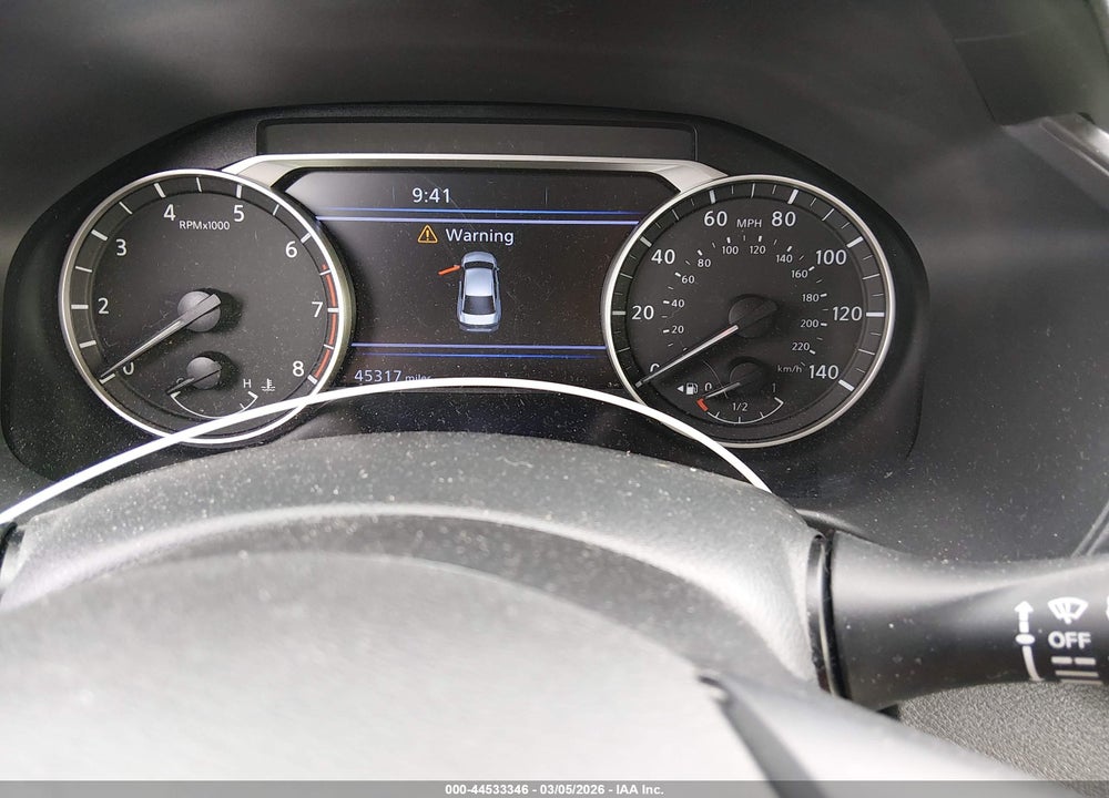 2022 NISSAN ALTIMA SV FWD VIN: 1N4BL4DV5NN303692