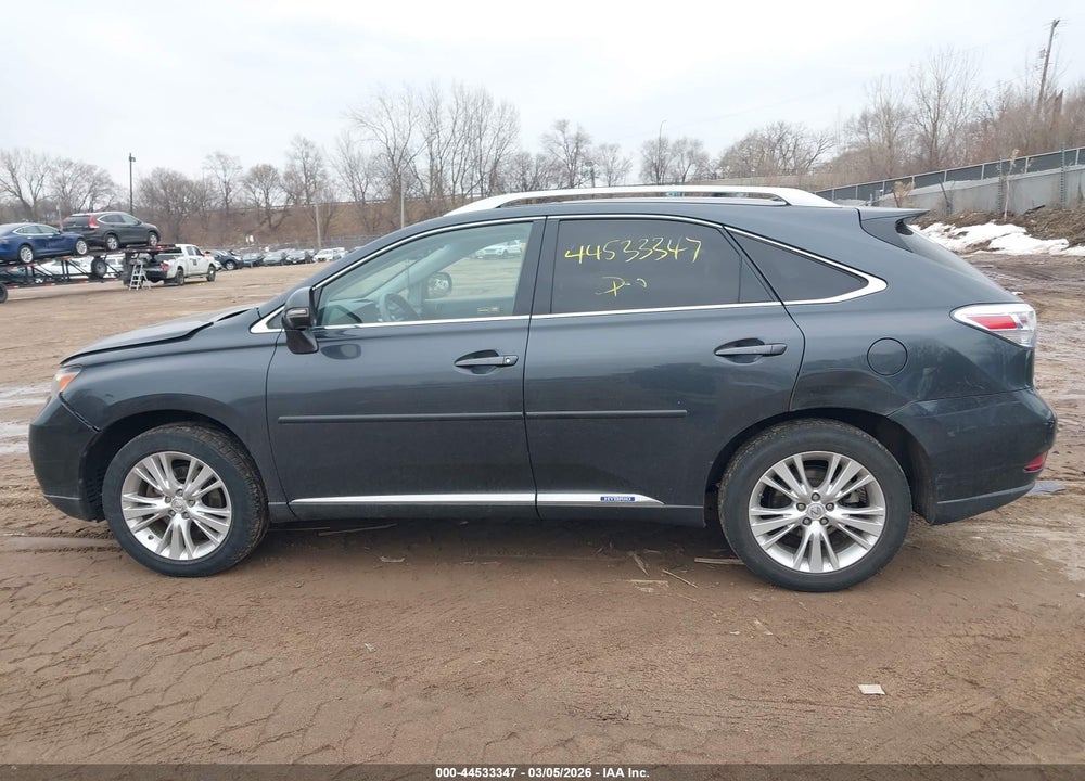 2010 LEXUS RX 450H VIN: JTJBC1BA7A2413449