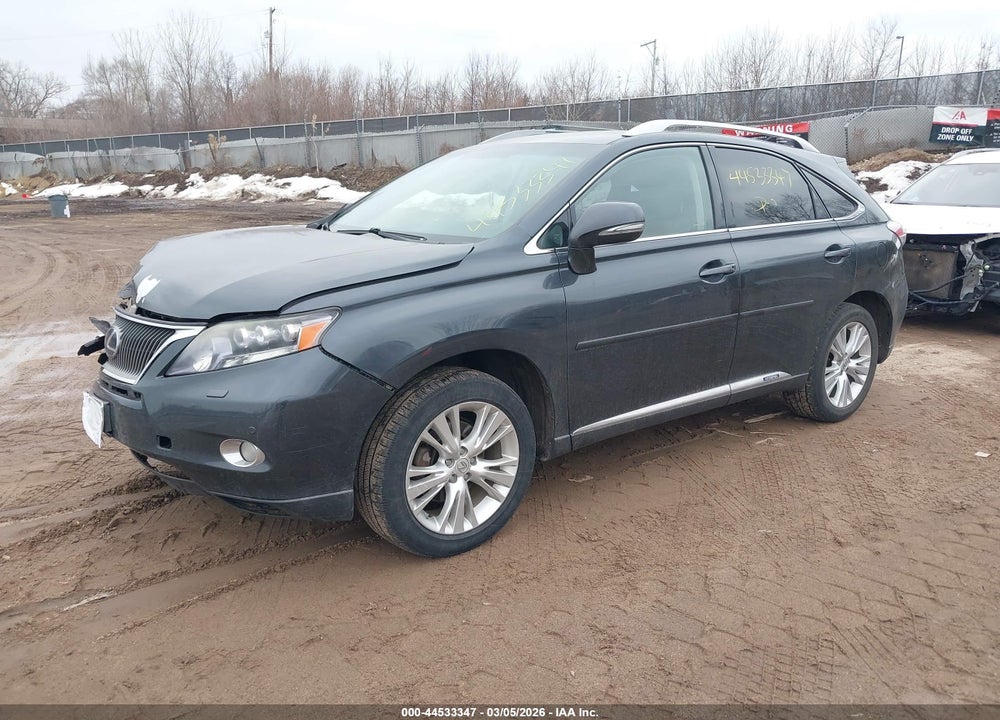 2010 LEXUS RX 450H VIN: JTJBC1BA7A2413449