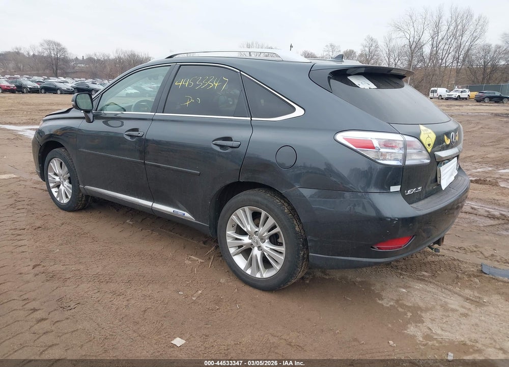 2010 LEXUS RX 450H VIN: JTJBC1BA7A2413449
