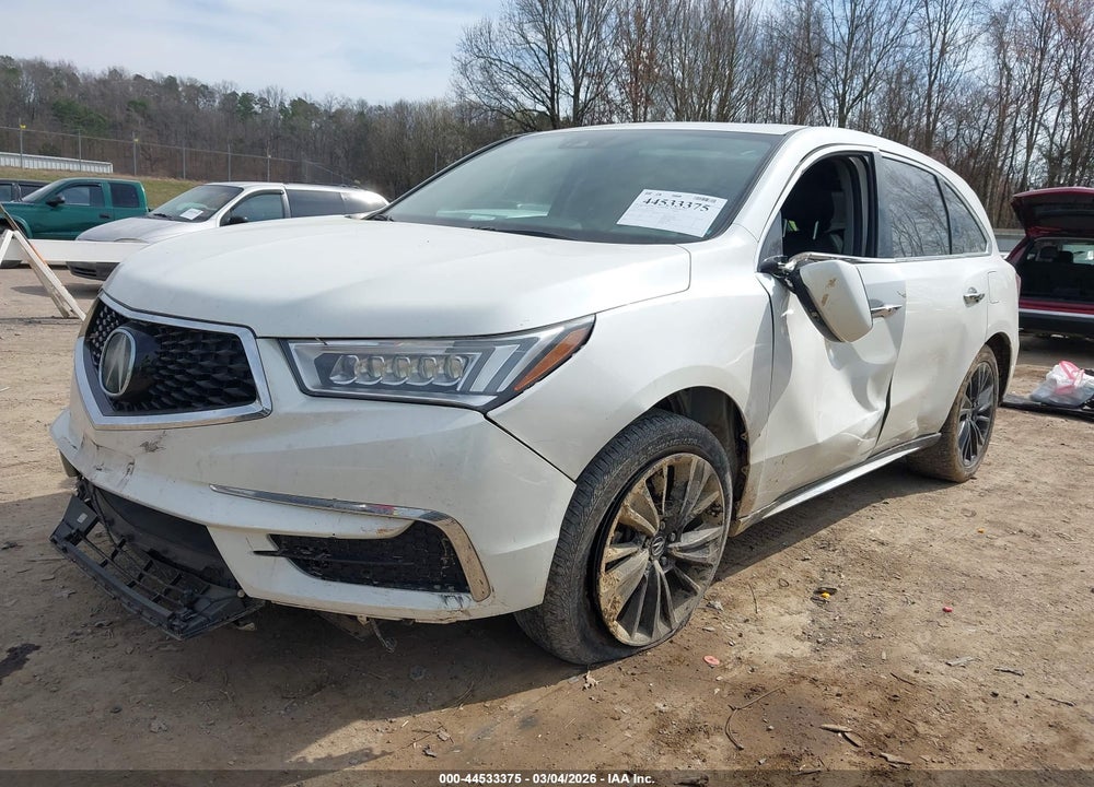 2019 ACURA MDX TECH   ENTERTAINMENT PKGS VIN: 5J8YD4H72KL004991
