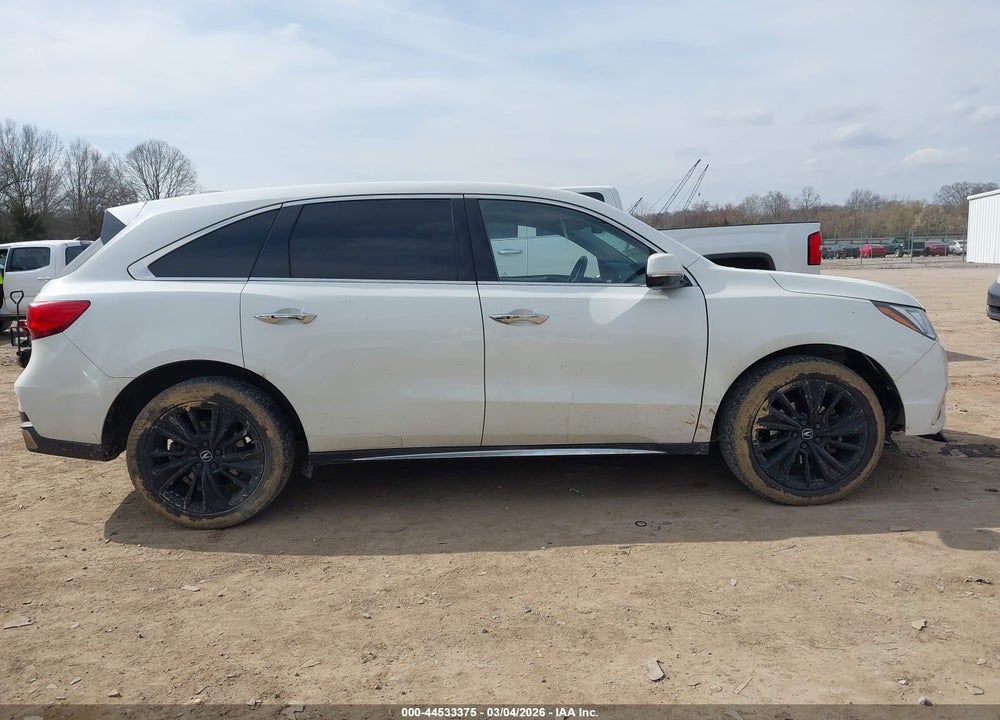 2019 ACURA MDX TECH   ENTERTAINMENT PKGS VIN: 5J8YD4H72KL004991
