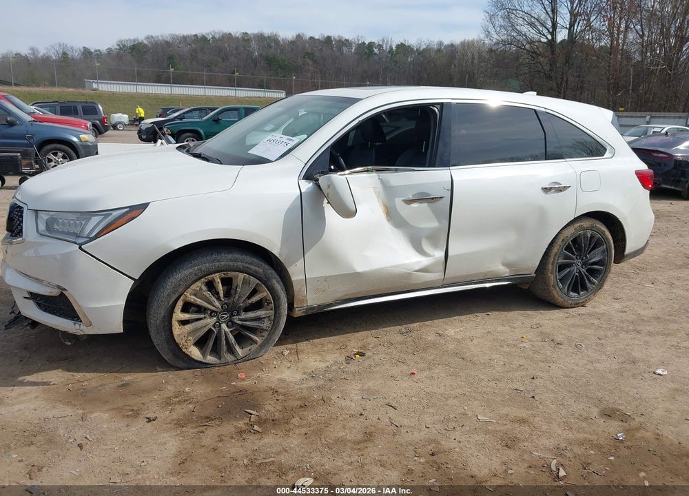 2019 ACURA MDX TECH   ENTERTAINMENT PKGS VIN: 5J8YD4H72KL004991