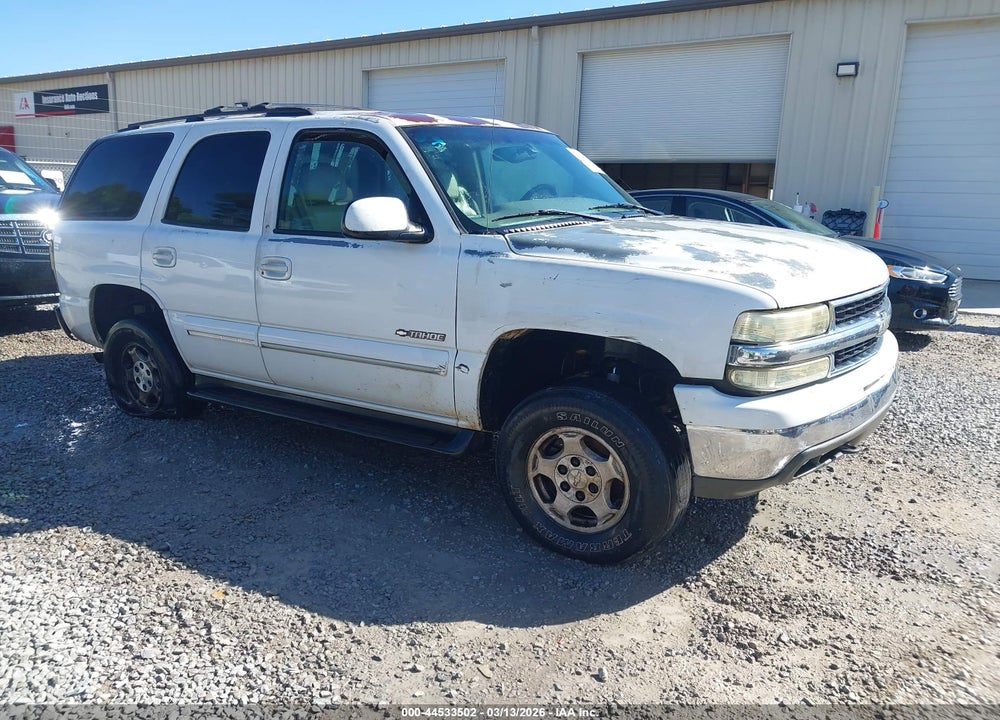 2001 CHEVROLET TAHOE LT VIN: 1GNEK13T81J287103