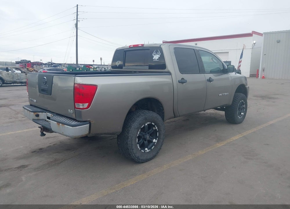 2007 NISSAN TITAN XE VIN: 1N6AA07B17N201599