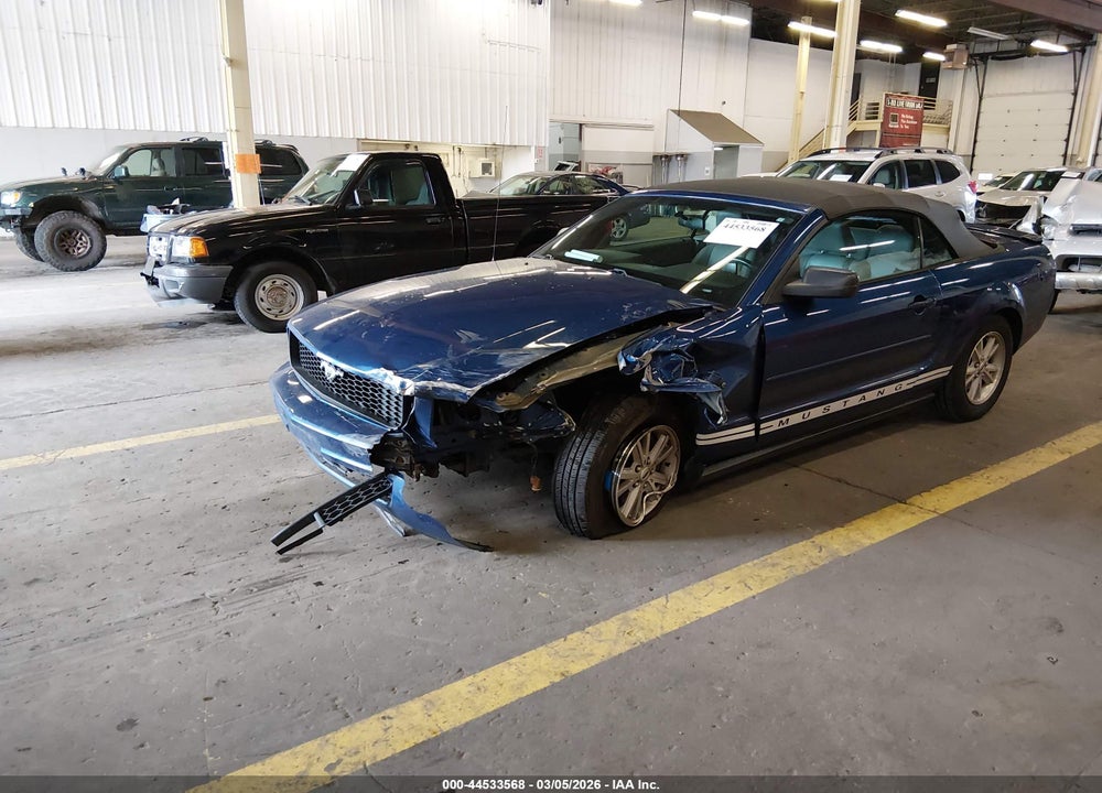 2007 FORD MUSTANG V6 DELUXE/V6 PREMIUM VIN: 1ZVFT84N675205824