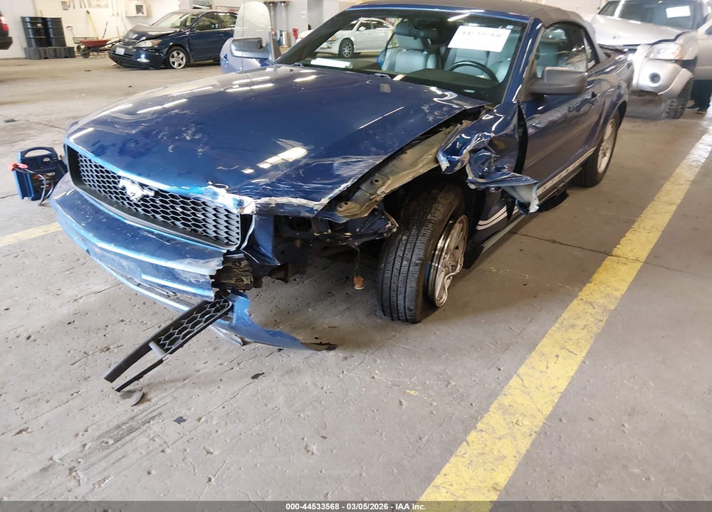 2007 FORD MUSTANG V6 DELUXE/V6 PREMIUM VIN: 1ZVFT84N675205824