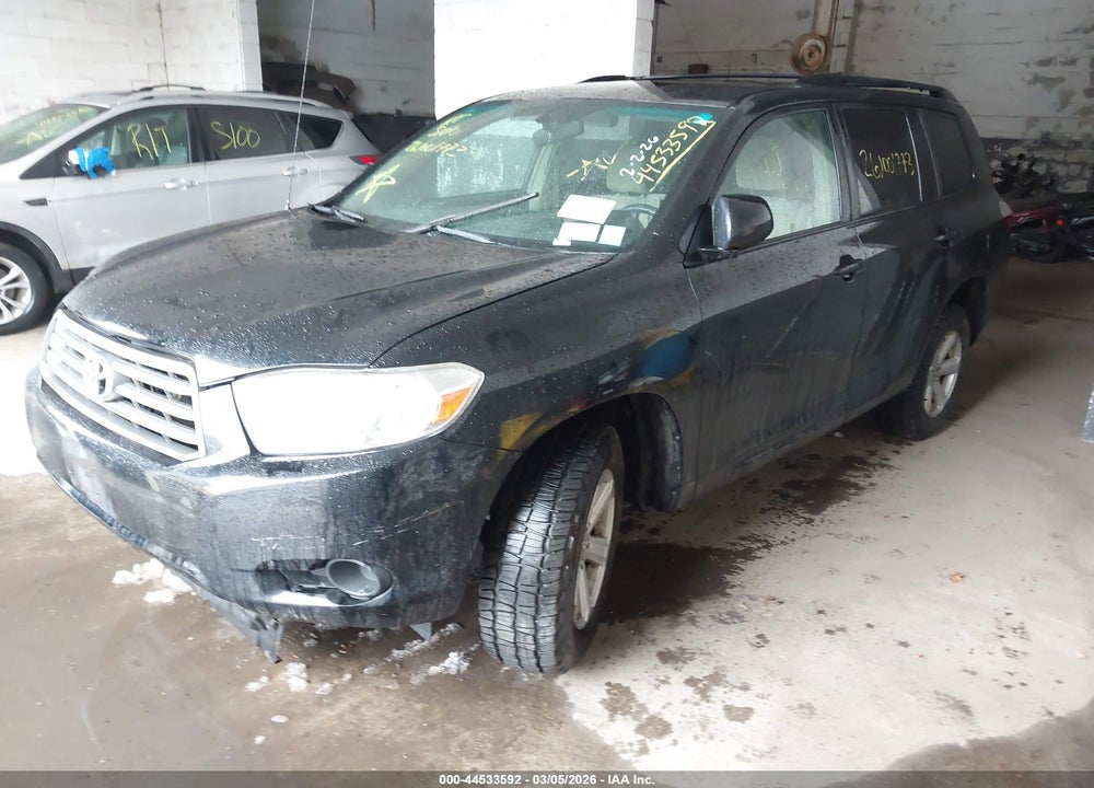 2010 TOYOTA HIGHLANDER BASE V6 VIN: 5TDBK3EH0AS012344
