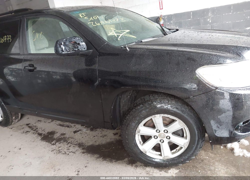 2010 TOYOTA HIGHLANDER BASE V6 VIN: 5TDBK3EH0AS012344