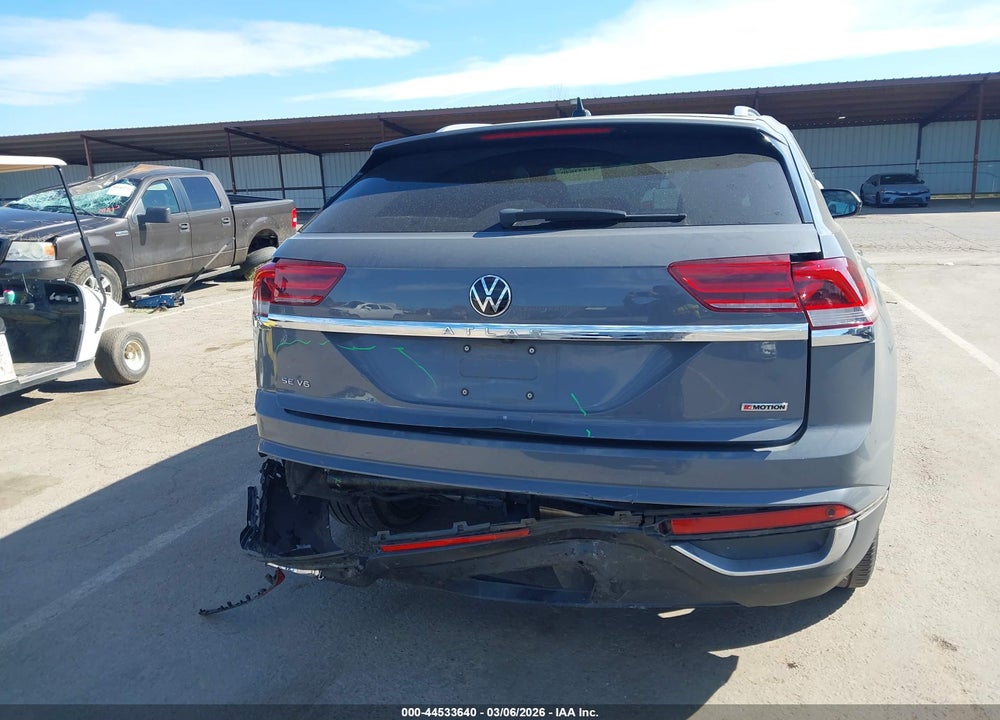 2022 VOLKSWAGEN ATLAS CROSS SPORT 3.6L V6 SE W/TECHNOLOGY VIN: 1V2KE2CA9NC201538
