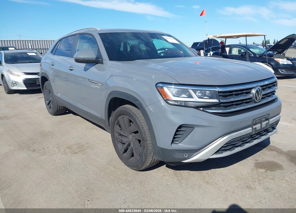 2022 VOLKSWAGEN ATLAS CROSS SPORT 3.6L V6 SE W/TECHNOLOGY VIN: 1V2KE2CA9NC201538