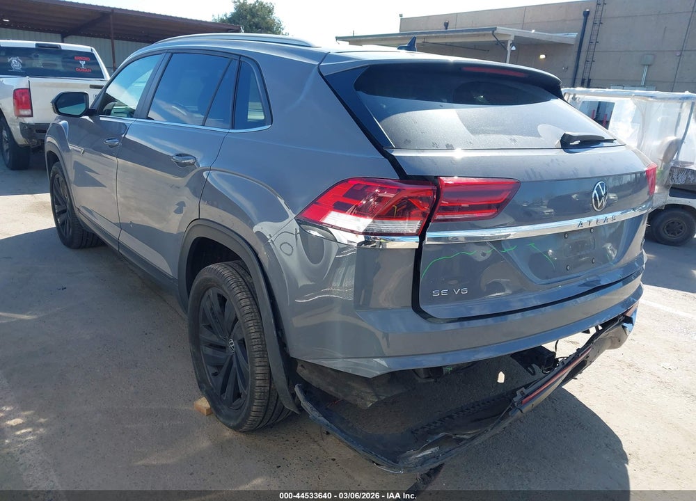2022 VOLKSWAGEN ATLAS CROSS SPORT 3.6L V6 SE W/TECHNOLOGY VIN: 1V2KE2CA9NC201538