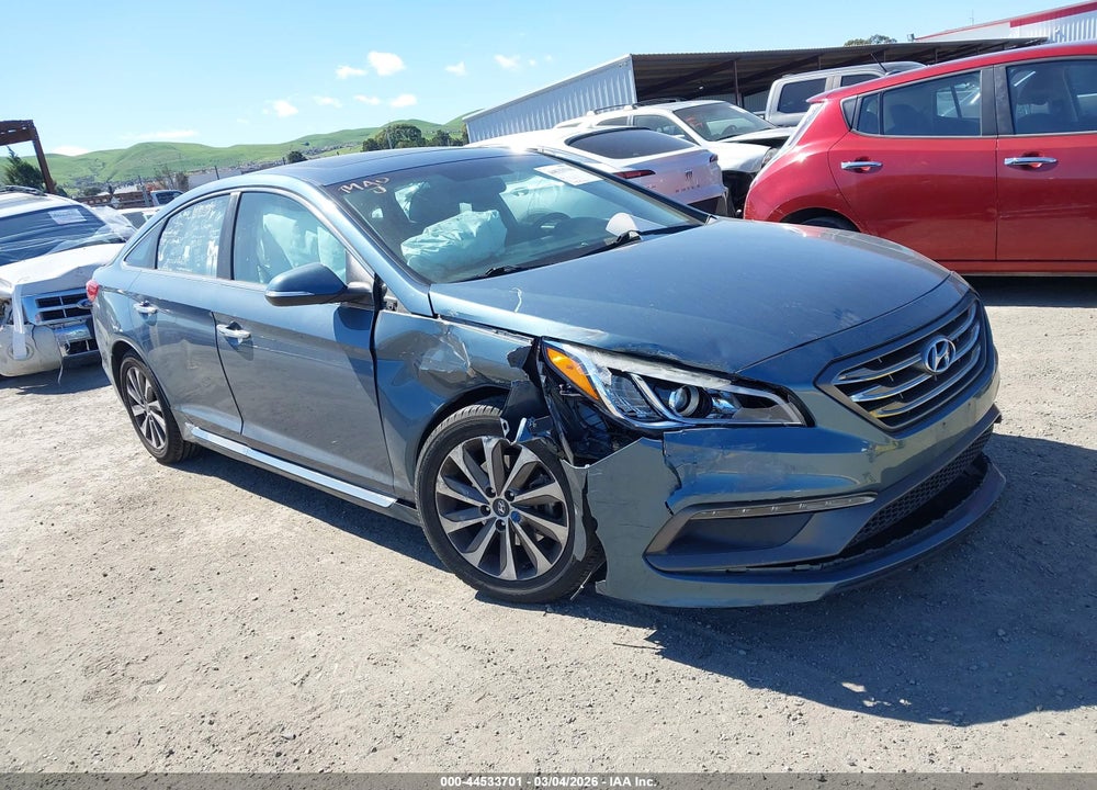2016 HYUNDAI SONATA SPORT VIN: 5NPE34AF9GH360257