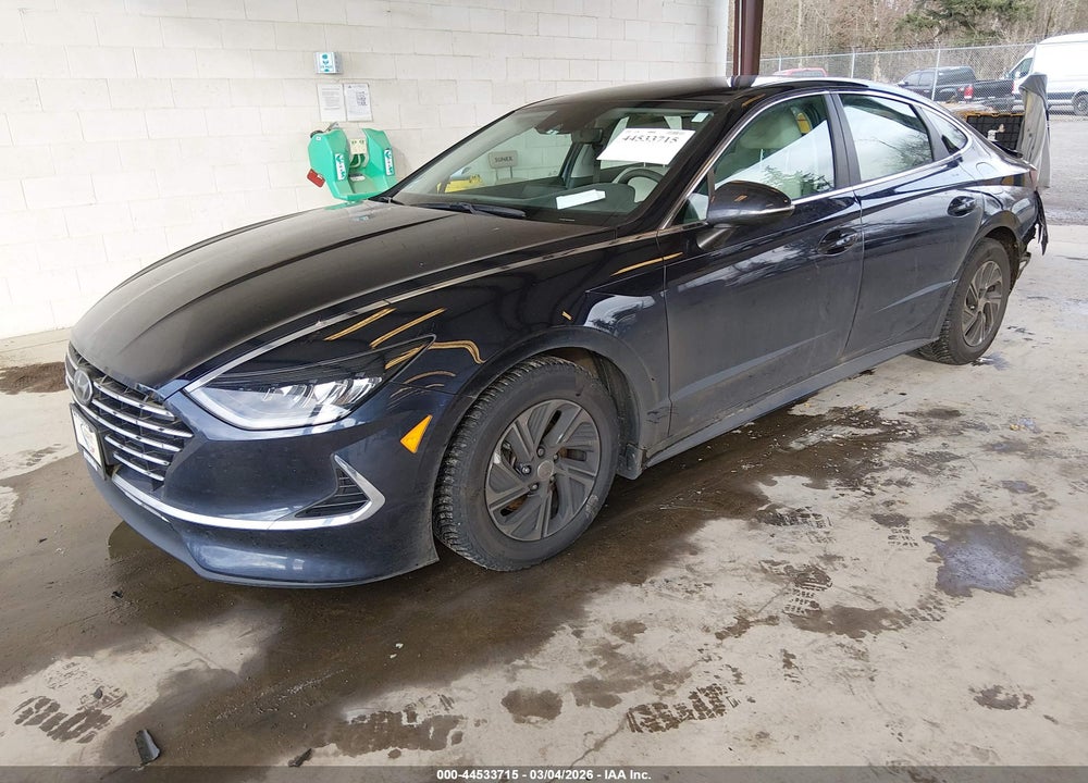 2022 HYUNDAI SONATA HYBRID BLUE VIN: KMHL24JJ1NA045001