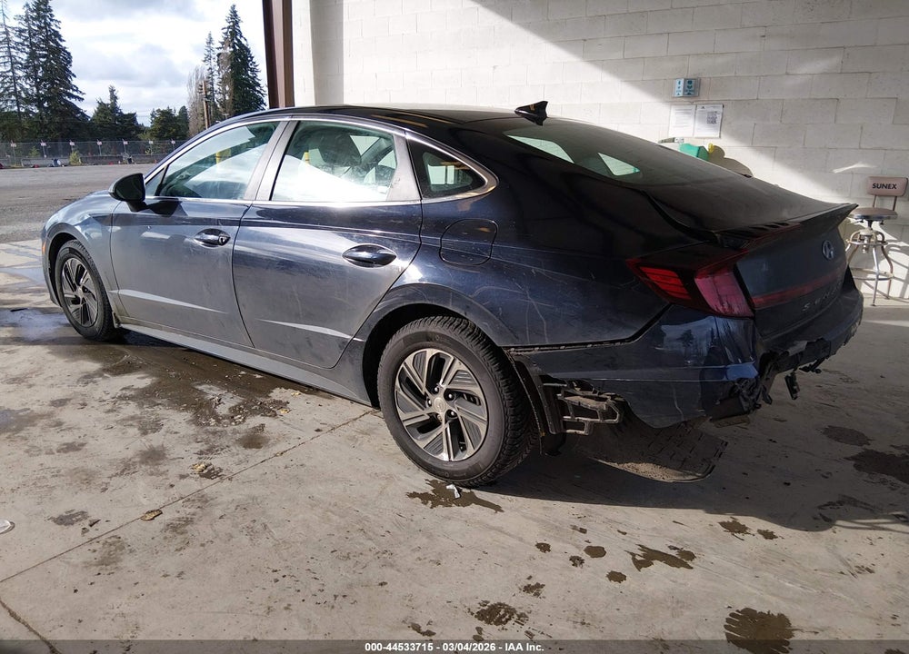 2022 HYUNDAI SONATA HYBRID BLUE VIN: KMHL24JJ1NA045001