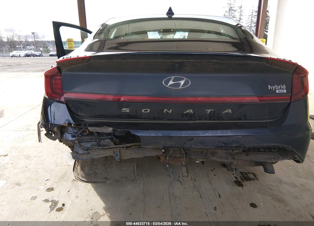 2022 HYUNDAI SONATA HYBRID BLUE VIN: KMHL24JJ1NA045001
