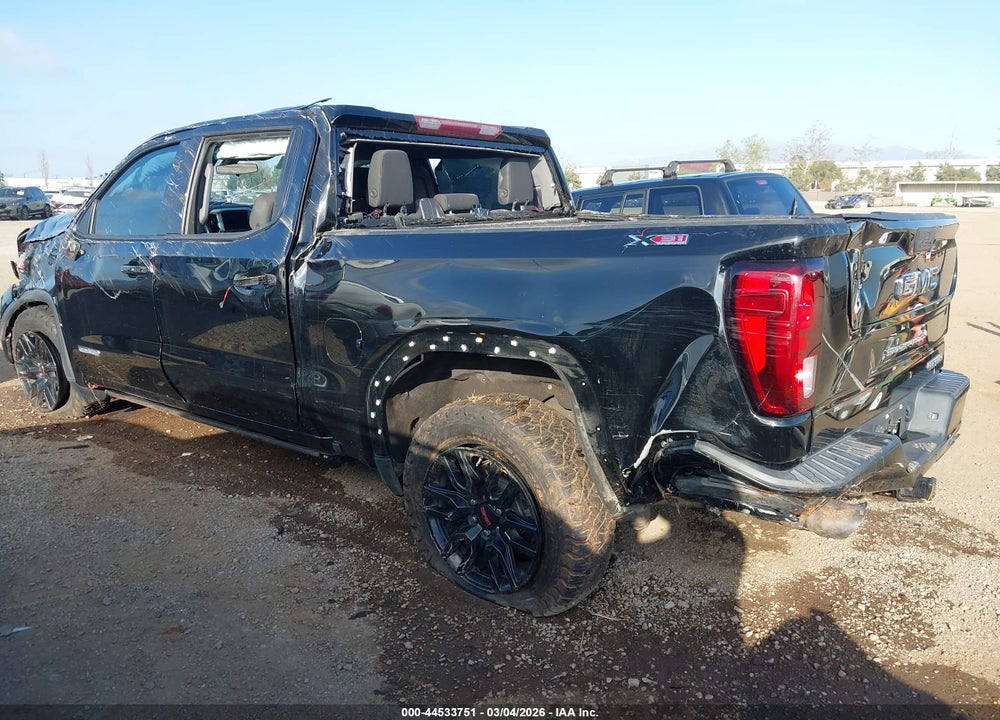 2021 GMC SIERRA 1500 4WD  SHORT BOX ELEVATION VIN: 3GTU9CED9MG449571