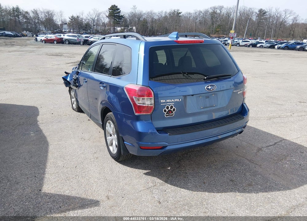 2016 SUBARU FORESTER 2.5I PREMIUM VIN: JF2SJADC7GH426037