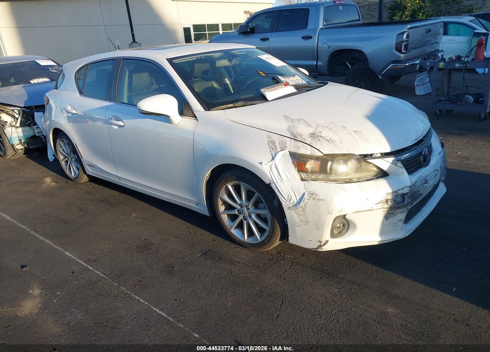 2011 LEXUS CT 200H PREMIUM VIN: JTHKD5BH6B2004282