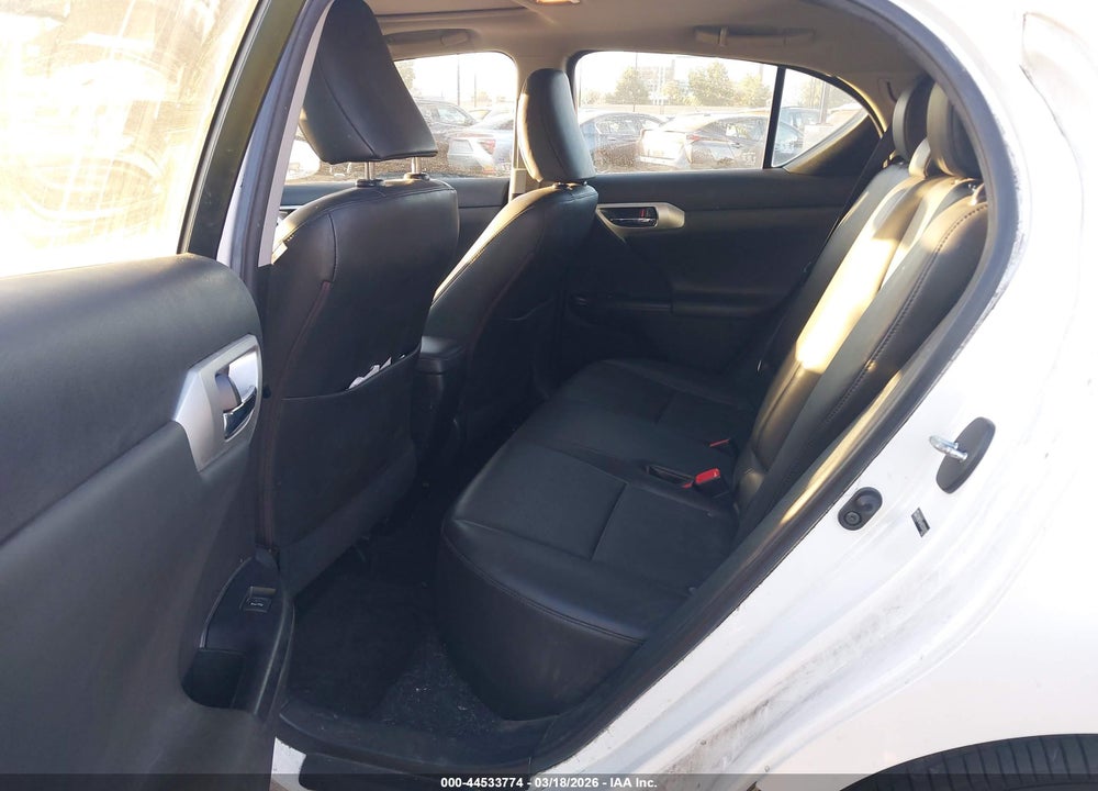 2011 LEXUS CT 200H PREMIUM VIN: JTHKD5BH6B2004282