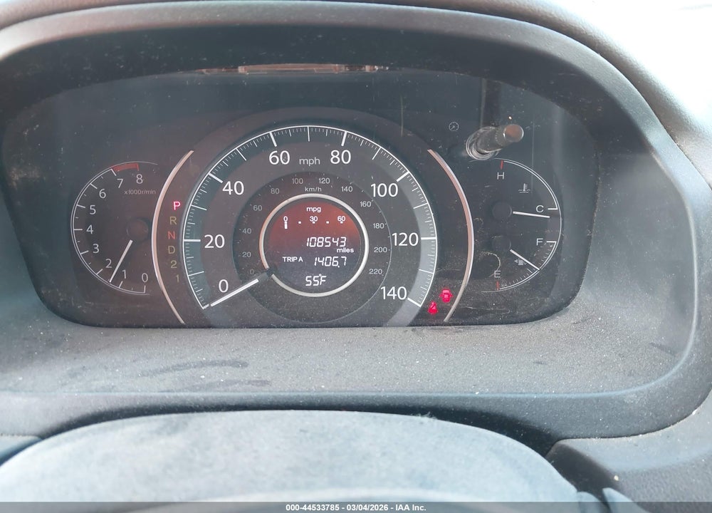 2012 HONDA CR-V EX-L VIN: 5J6RM4H71CL044865