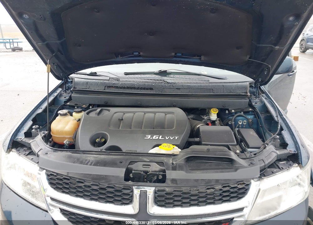 2013 DODGE JOURNEY SXT VIN: 3C4PDCBG0DT578476