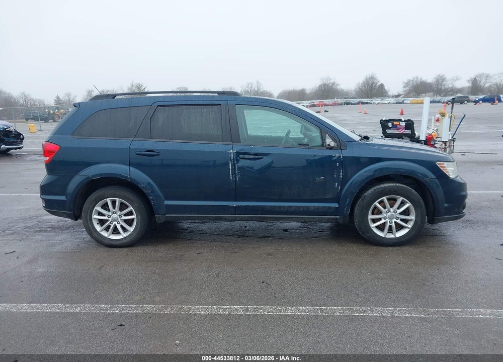 2013 DODGE JOURNEY SXT VIN: 3C4PDCBG0DT578476