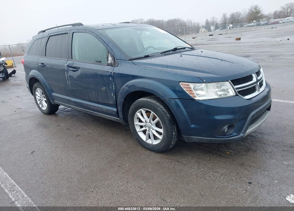 2013 DODGE JOURNEY SXT VIN: 3C4PDCBG0DT578476