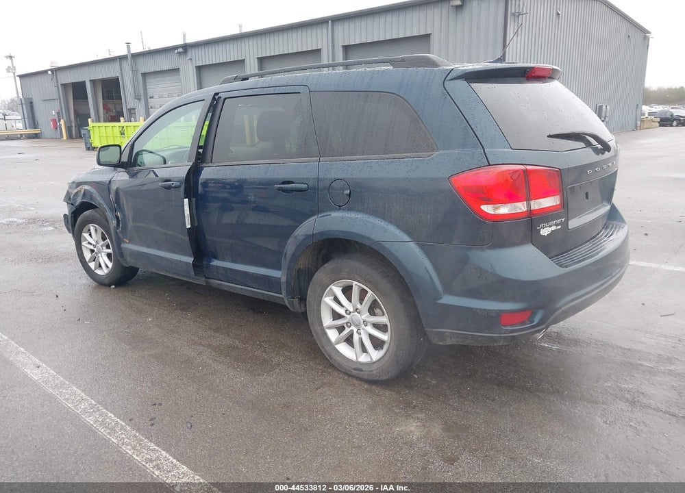 2013 DODGE JOURNEY SXT VIN: 3C4PDCBG0DT578476