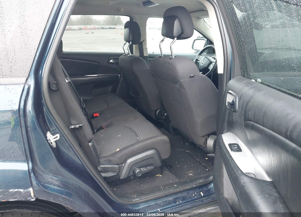 2013 DODGE JOURNEY SXT VIN: 3C4PDCBG0DT578476