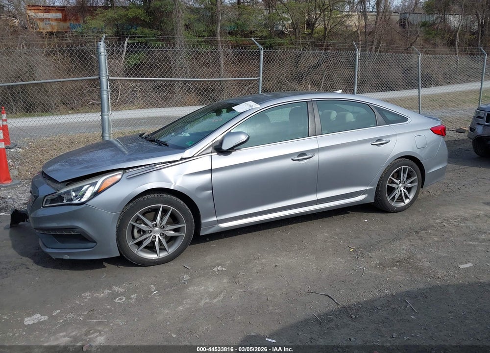 2017 HYUNDAI SONATA SPORT 2.0T VIN: 5NPE34AB2HH577955