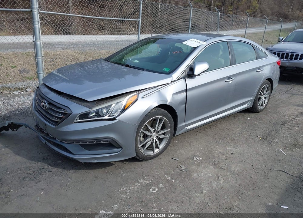 2017 HYUNDAI SONATA SPORT 2.0T VIN: 5NPE34AB2HH577955