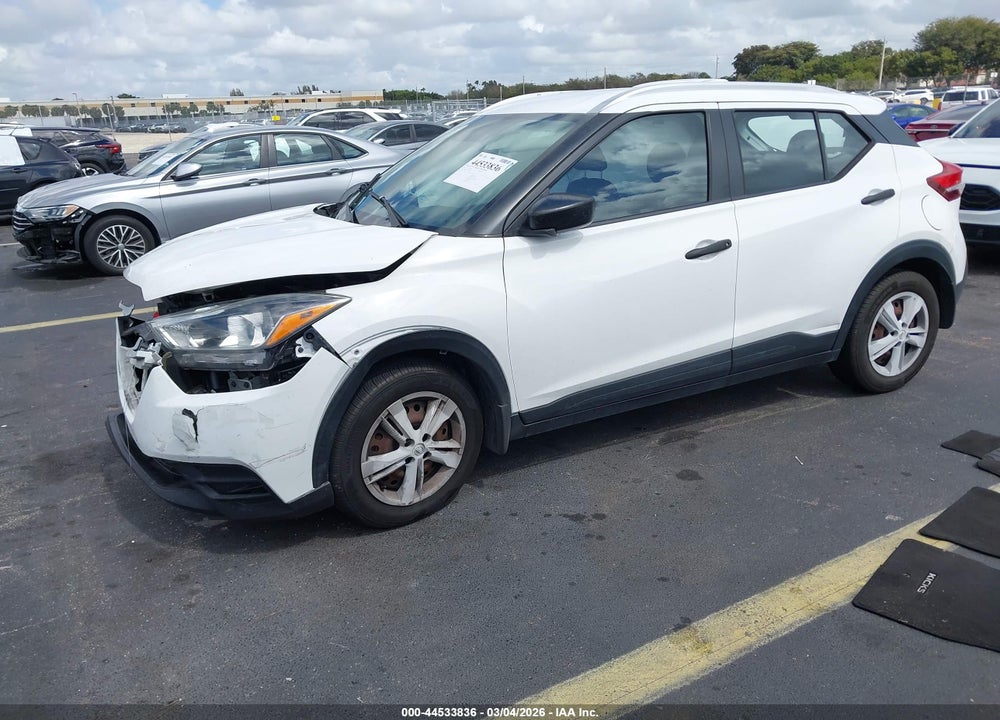 2019 NISSAN KICKS S VIN: 3N1CP5CU9KL500283