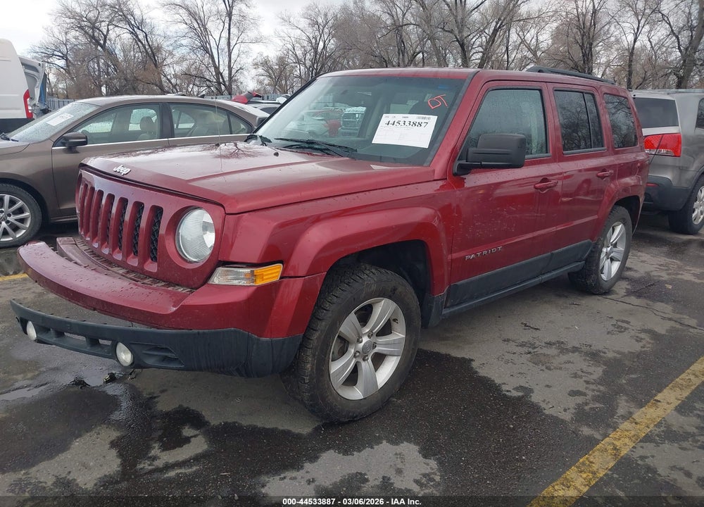 2017 JEEP PATRIOT SPORT 4X4 VIN: 1C4NJRBB4HD110804