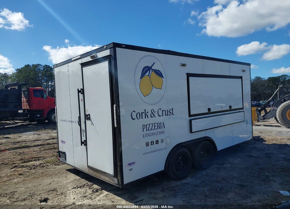 2025 TRAILER FREEDOM 16' FOOD VIN: 5WKBE1625S1084963