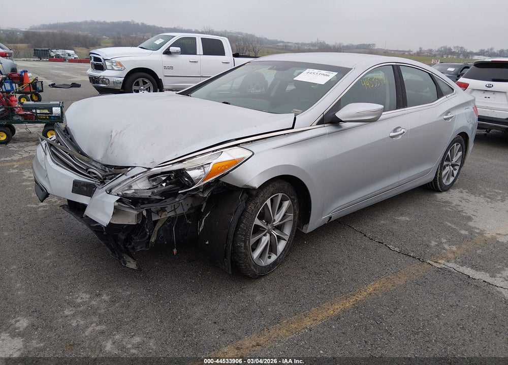2017 HYUNDAI AZERA VIN: KMHFG4JG0HA587973