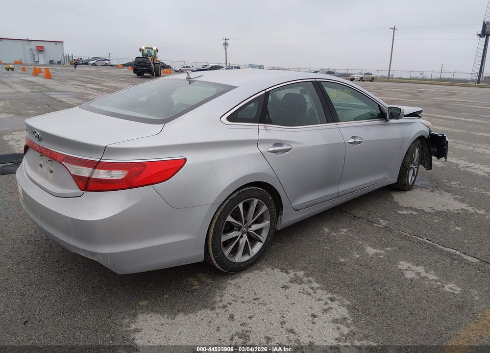 2017 HYUNDAI AZERA VIN: KMHFG4JG0HA587973