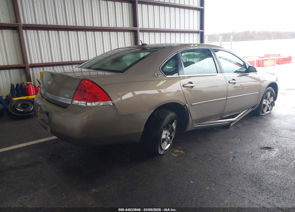 2007 CHEVROLET IMPALA LS VIN: 2G1WB58K179230582
