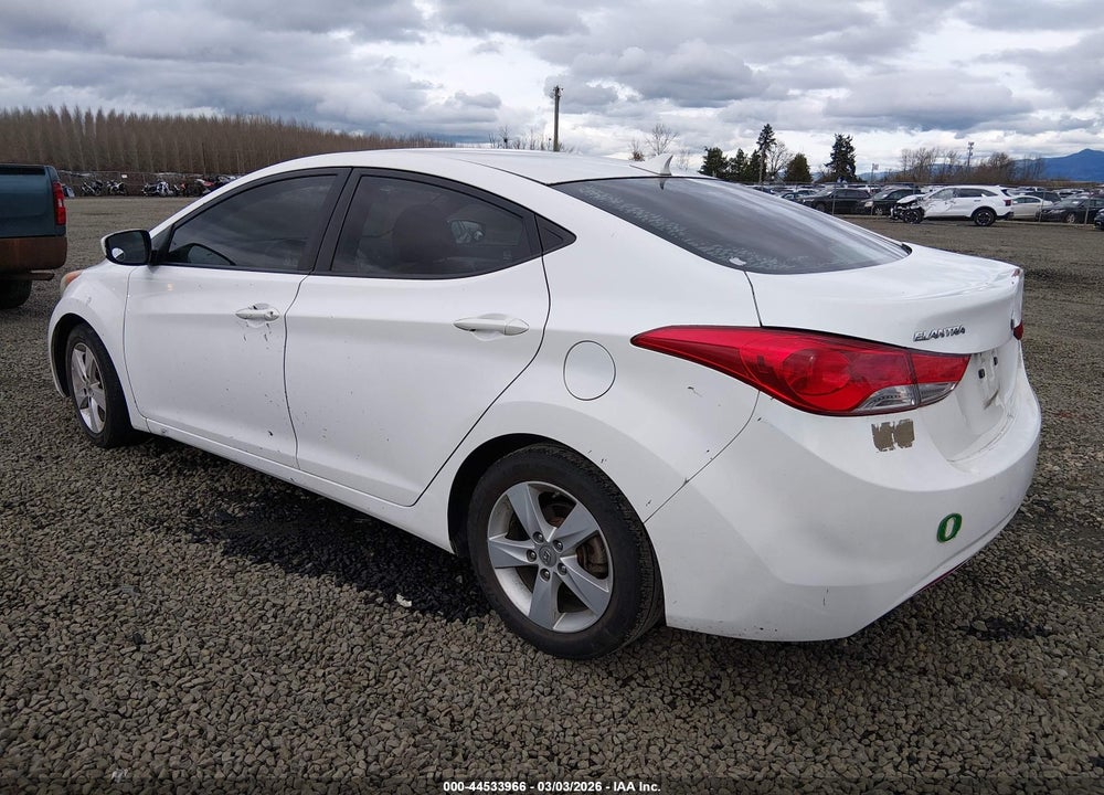 2013 HYUNDAI ELANTRA GLS VIN: 5NPDH4AE3DH342224