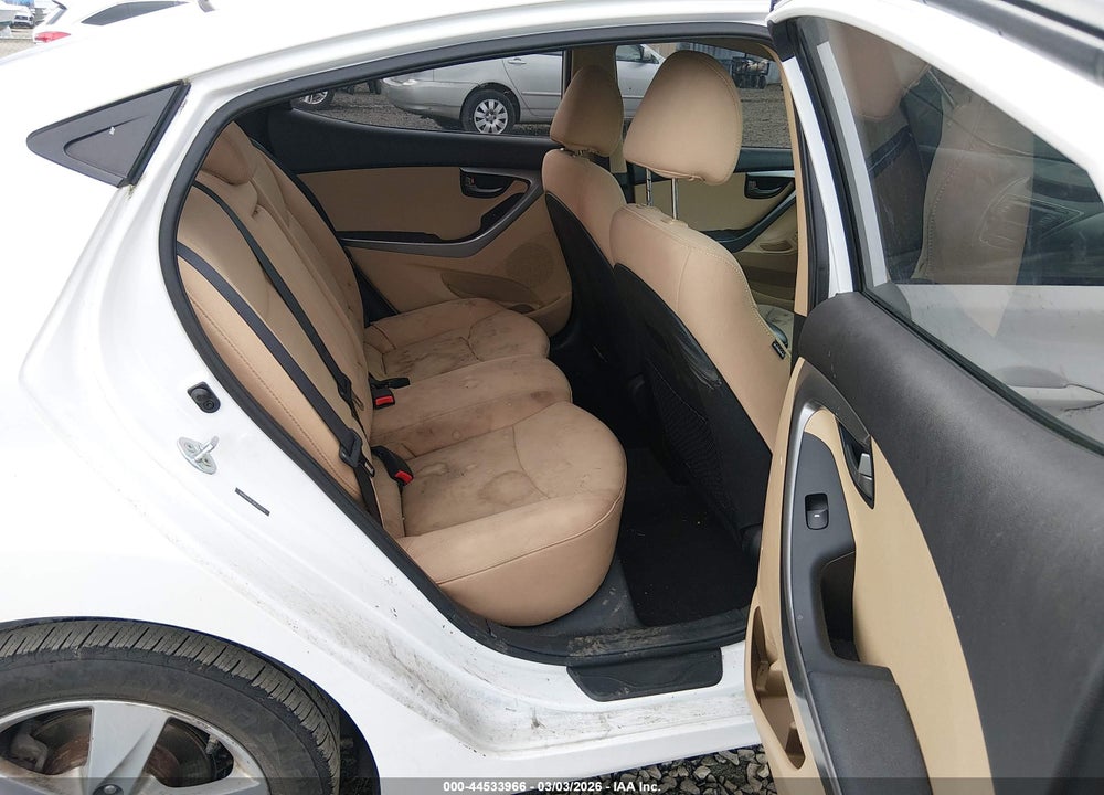 2013 HYUNDAI ELANTRA GLS VIN: 5NPDH4AE3DH342224