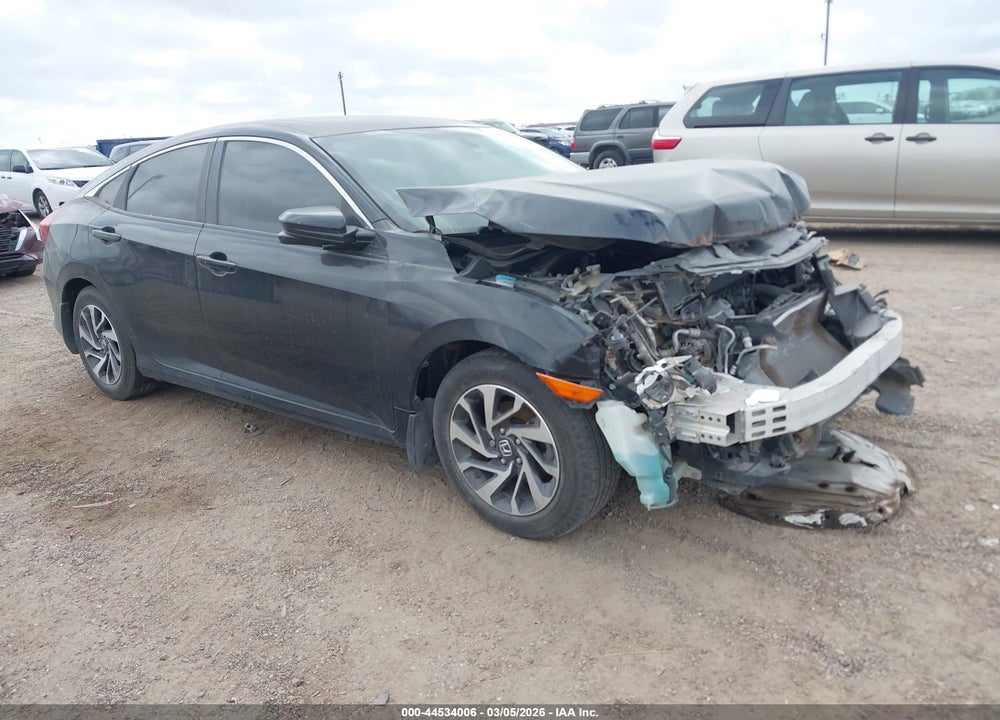 2017 HONDA CIVIC EX VIN: 19XFC2F75HE004419
